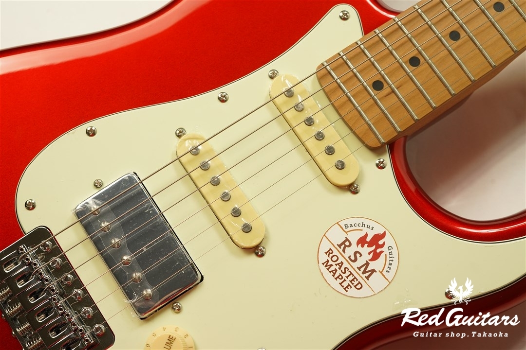 Bacchus BST-2-RSM/M - Candy Apple Red | Red Guitars Online Store